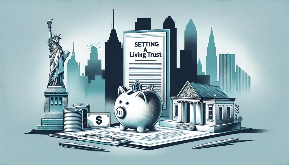 how much does a living trust cost in ny